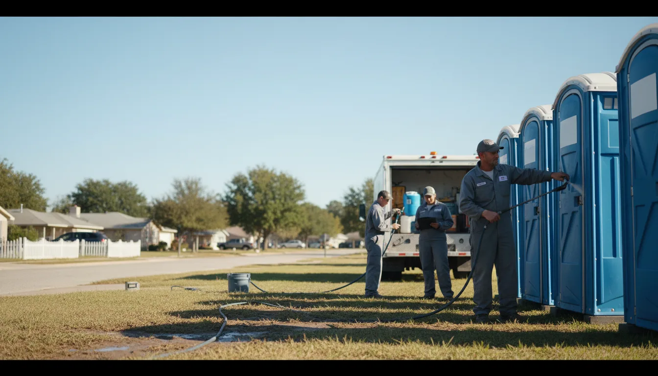 Long-Term Portable Toilet Rental in Waldo, OH near me